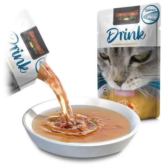LEONARDO Drinks Salmón– Bebida  hidratación de Pato para Salmón