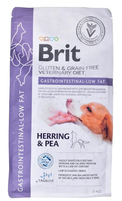 Brit GF Veterinary Diets Gastrointestinal Low Fat para perros