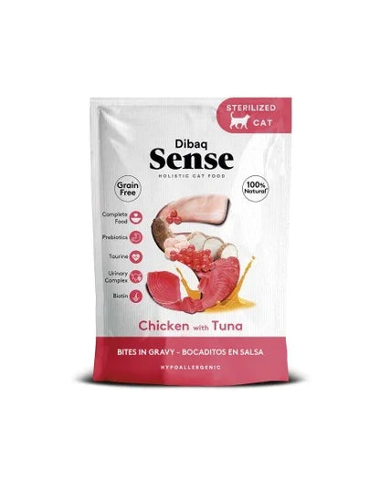 Dibaq Sense Bocaditos en salsa Pollo con Atún