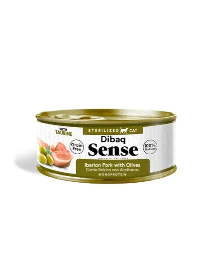 Dibaq Sense Esterilizado Cerdo Ibérico con Aceitunas