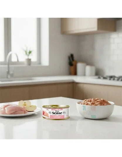 Dibaq Sense Gatito Pollo con Manzana