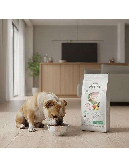 Dibaq Sense Grain Free Pato y Pavo Light o Senior