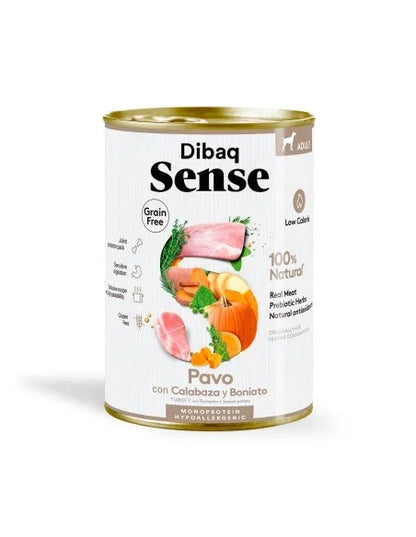 Dibaq Sense Grain Free Pavo y Calabaza