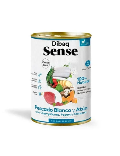 Dibaq Sense Pescado Blanco y Atún