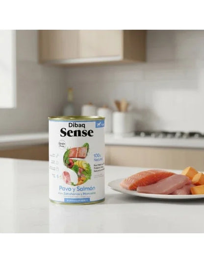 Dibaq Sense Salmón y Pavo Cachorros