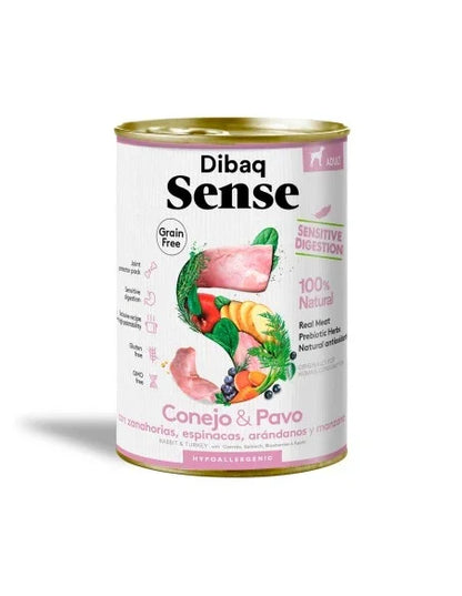 Dibaq Sense Sensitive Conejo y Pavo