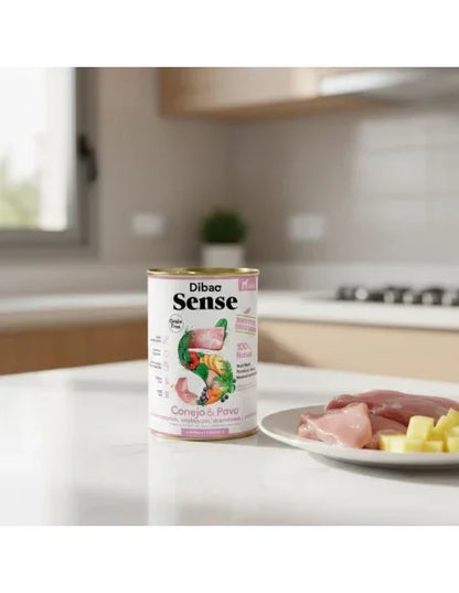 Dibaq Sense Sensitive Conejo y Pavo
