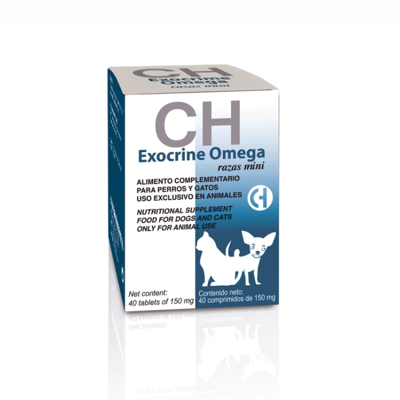 Exocrine Omega Razas Mini 150 mg (40 comp.)
