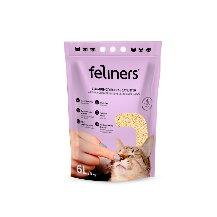 Arena Vegetal Aglomerante Feliners de Maíz