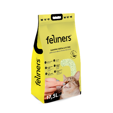 Arena Vegetal Aglomerante Feliners de Maíz y Té Verde