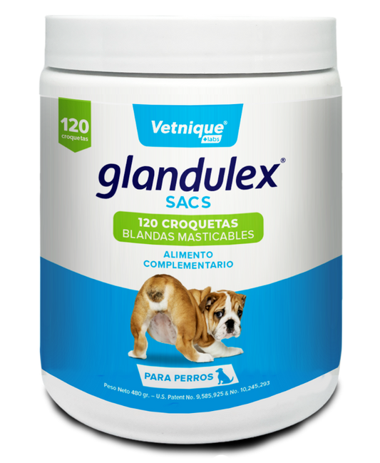 Glandulex Sacs (120 croquetas)