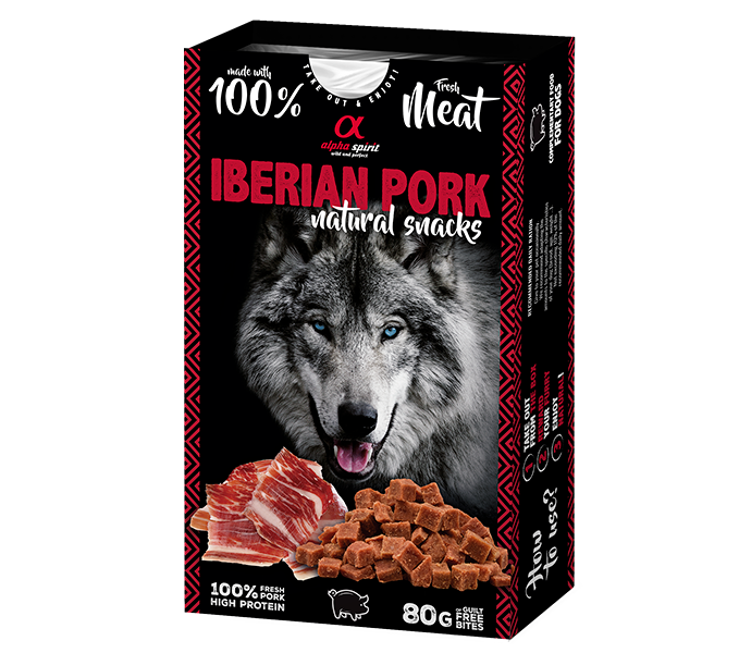 Alpha Spirit Natural Snack para perros 80 g
