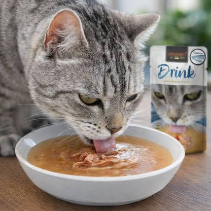 LEONARDO Drinks Salmón– Bebida  hidratación de Pato para Salmón