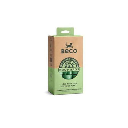 Bolsas Reciclables para Excrementos Beco Pets Ecológicas y Extra Resistentes