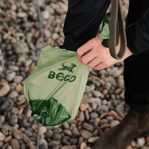 Bolsas Reciclables para Excrementos Beco Pets Ecológicas y Extra Resistentes