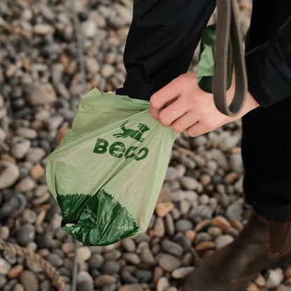 Bolsas Reciclables para Excrementos Beco Pets Ecológicas y Extra Resistentes