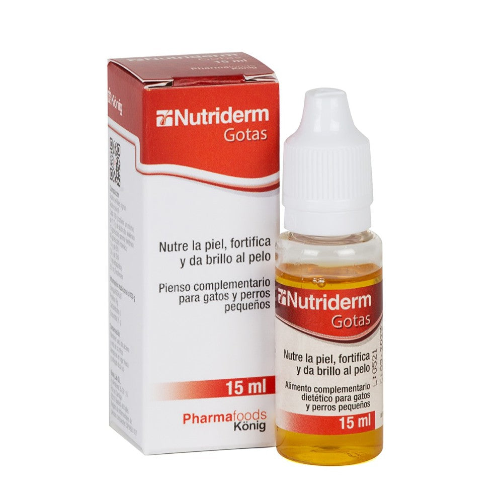 Nutriderm Gotas Gato y Perro (15 ml)