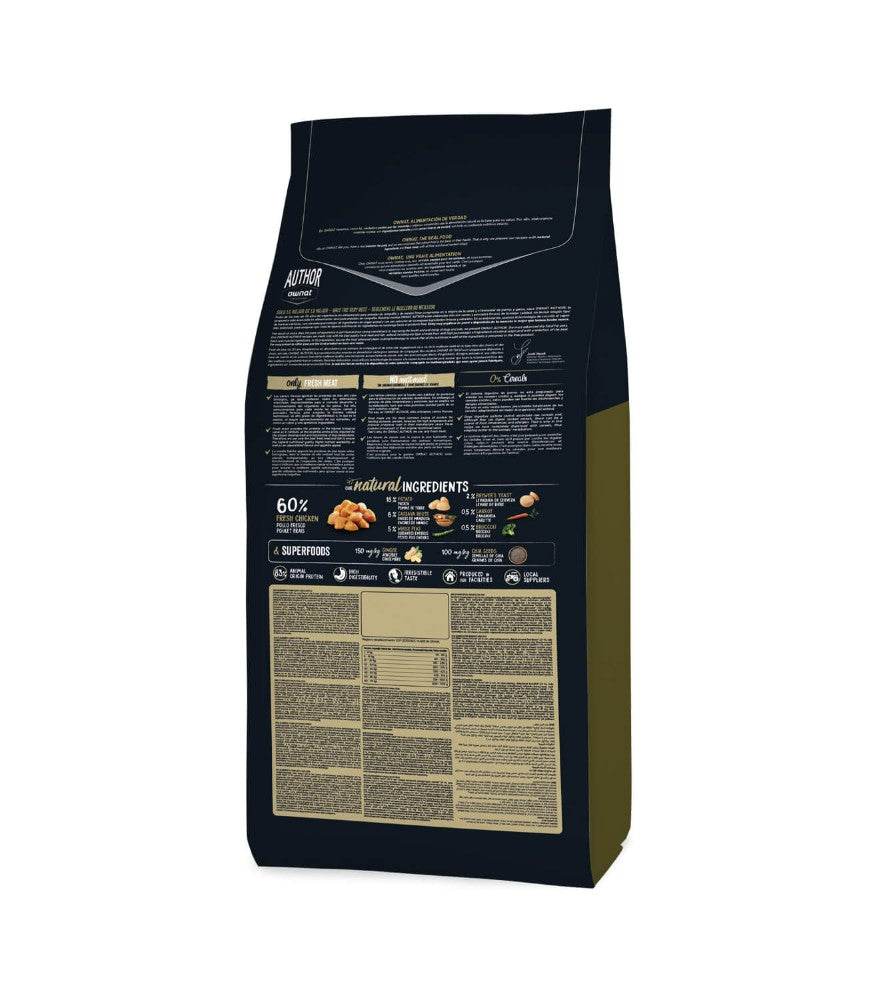 Ownat Author Grain Free Sterilized Fresh Chicken – Gato