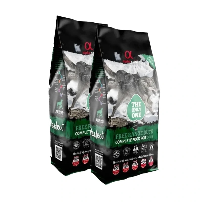 Alpha Spirit The Only One Free Range Duck pienso para perros
