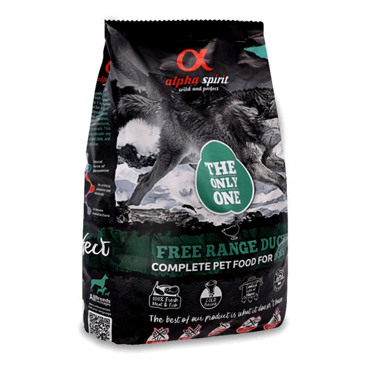 Alpha Spirit The Only One Free Range Duck pienso para perros