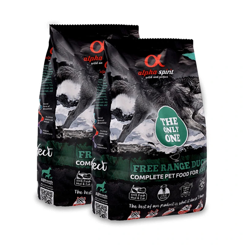 Alpha Spirit The Only One Free Range Duck pienso para perros
