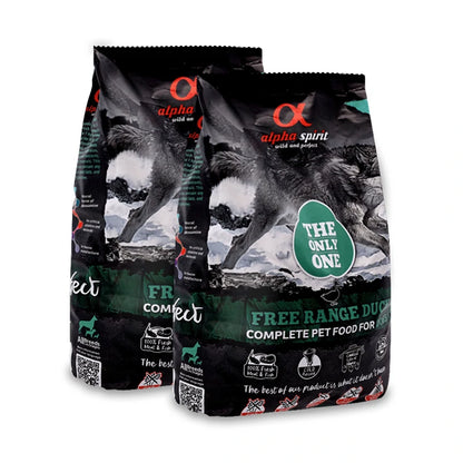 Alpha Spirit The Only One Free Range Duck pienso para perros