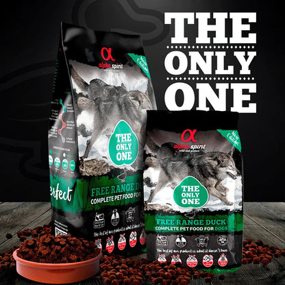 Alpha Spirit The Only One Free Range Duck pienso para perros