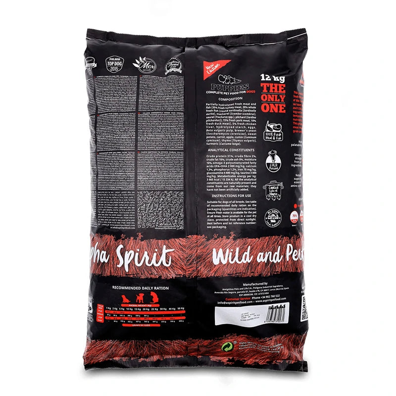 Alpha Spirit The Only One Multiprotein para cachorros