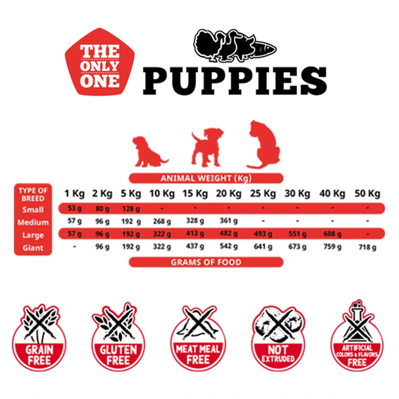 Alpha Spirit The Only One Multiprotein para cachorros