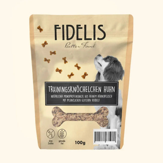 Huesitos de entrenamiento Pollo 100 g Fidelis