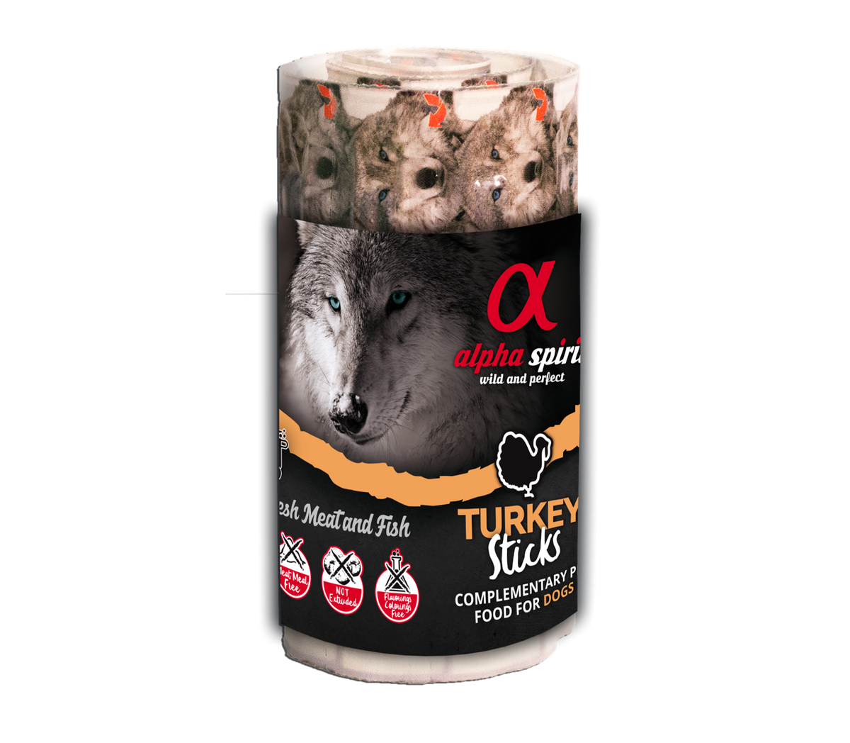 Alpha Spirit Ristra de 16 barritas para perros