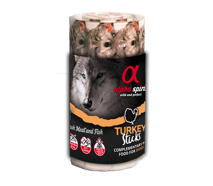 Alpha Spirit Ristra de 16 barritas para perros