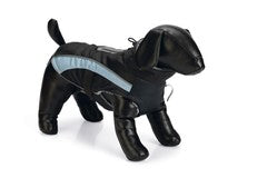 Abrigo para Perro Beeztees Saby Negro/Azul | Impermeable y Cálido