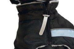 Abrigo para Perro Beeztees Saby Negro/Azul | Impermeable y Cálido